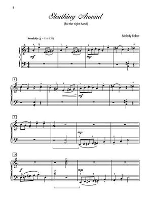 Grand OneHand Solos for Piano, Bk 4: 8 Early Intermediate Pieces for Right or Left Hand Alone,Used