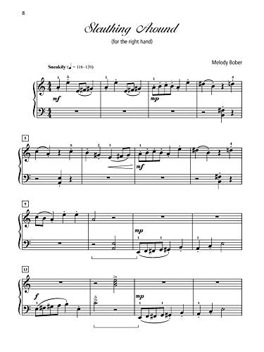 Grand OneHand Solos for Piano, Bk 4: 8 Early Intermediate Pieces for Right or Left Hand Alone,Used