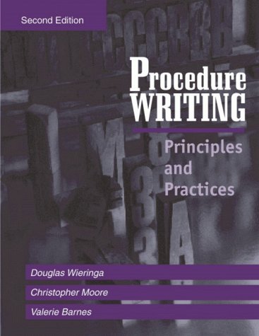 Procedure Writing: Principles and Practices,Used