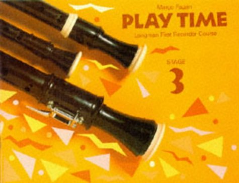 Play Time Recorder Course Stage 3: An Introduction to the Descant Recorder (Fagan Play Time Recorder Course),Used