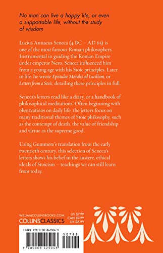 Letters from a Stoic (Collins Classics),Used