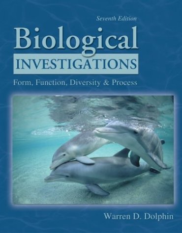 Biological Investigations Lab Manual