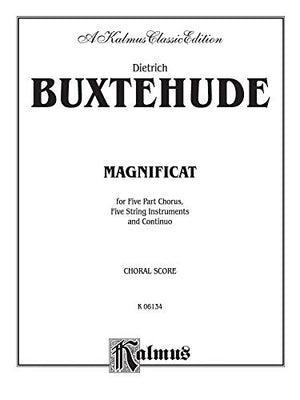 Magnificat Anima Mea: SAATB (Latin Language Edition), Full Score (Kalmus Edition) (Latin Edition),Used