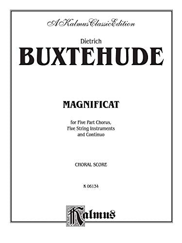 Magnificat Anima Mea: SAATB (Latin Language Edition), Full Score (Kalmus Edition) (Latin Edition),Used