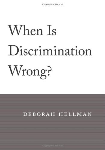 When Is Discrimination Wrong?,Used