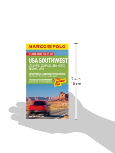 USA Southwest (Las Vegas, Colorado) Marco Polo Guide (Marco Polo Guides),Used
