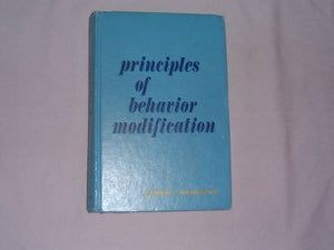 Principles Of Behavior Modification,Used