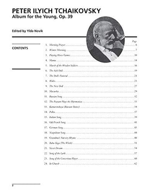 Tchaikovsky  Album For The Young, Op. 39 (Alfred Masterwork Edition),Used