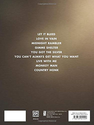 Rolling Stones  Let It Bleed: Authentic Guitar TAB (Alfred's Classic Album Editions),Used