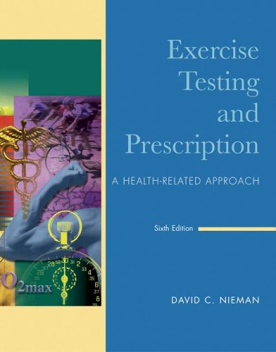 Exercise Testing & Prescription,New