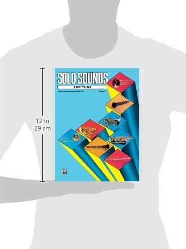 Solo Sounds for Tuba, Vol 1: Levels 13 Piano Acc.,Used