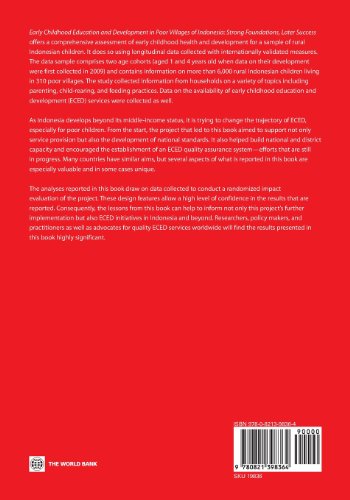 Early Childhood Education and Development in Poor Villages of Indonesia: Strong Foundations, Later Success (Directions in Develo,Used