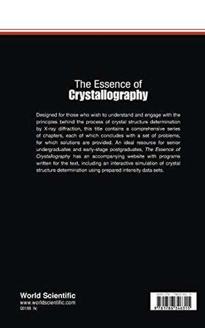 ESSENCE OF CRYSTALLOGRAPHY, THE (Essential Textbooks in Chemistry),Used