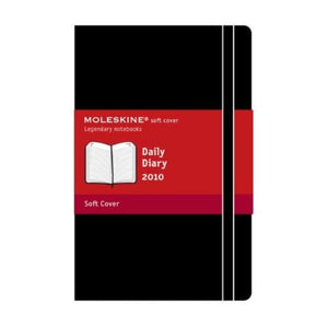 Moleskine Daily Planner 2010 12 Month Pocket Soft Black