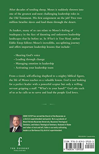 What's in Your Hand?: Leadership Lessons from the Life of Moses,Used