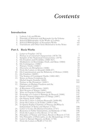 Leibniz: Philosophical Essays (Hackett Classics)