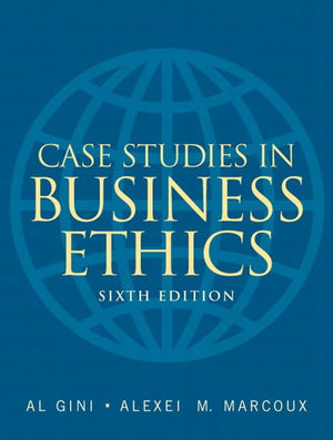 Case Studies in Business Ethics,Used