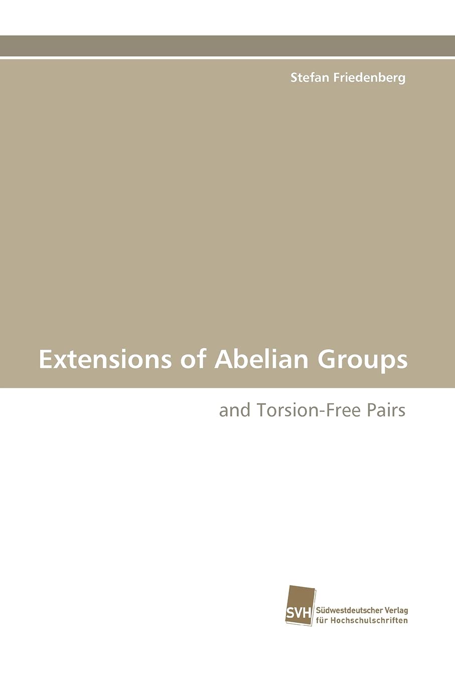 Extensions of Abelian Groups: and TorsionFree Pairs,Used