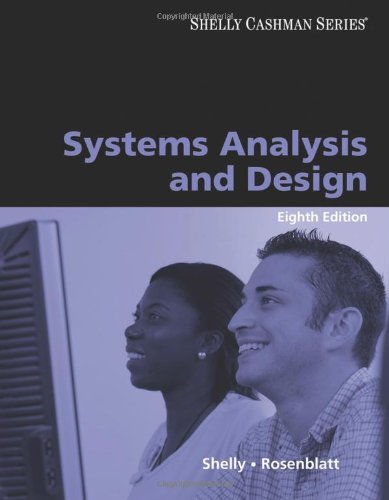 Systems Analysis and Design (Shelly Cashman Series),Used