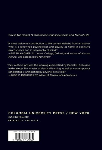 Consciousness and Mental Life,Used