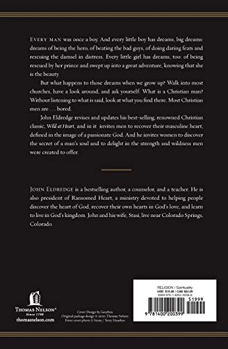 Wild at Heart Revised and Updated: Discovering the Secret of a Man's Soul,New