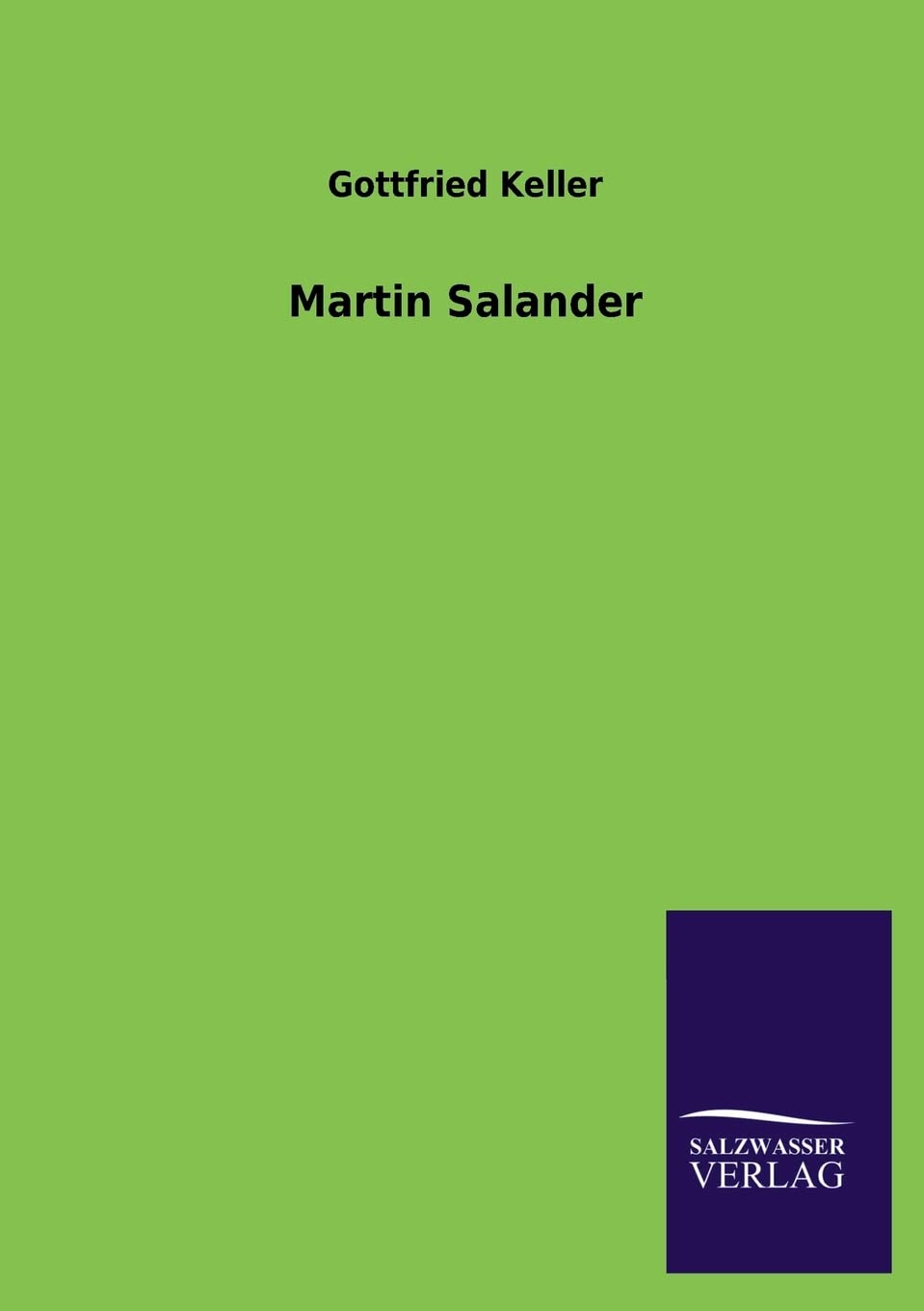 Martin Salander (German Edition),Used