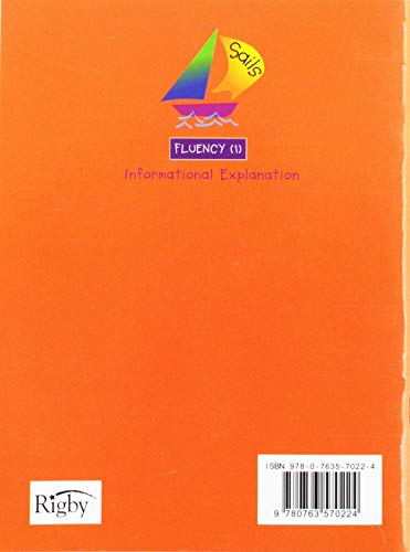 Rigby Sails Fluent: Student Reader Using a Tail , Nonfiction (Rigby Sails Fluency Level 1),Used