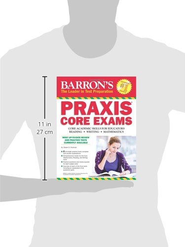 Barron's PRAXIS Core Exams: Core Academic Skills for Educators,Used