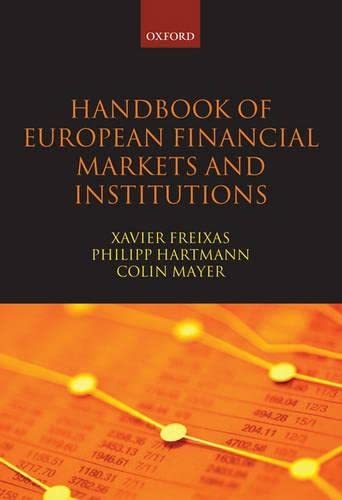 Handbook of European Financial Markets and Institutions,Used