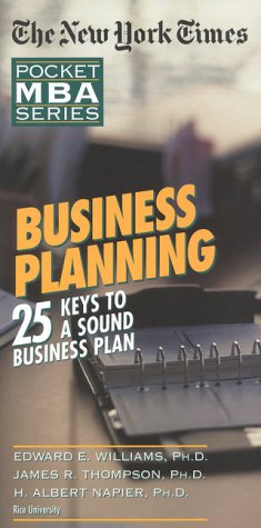 Nyt Business Planning: 25 Keys To A Sound Business Plan (The New York Times Pocket Mba Series),Used