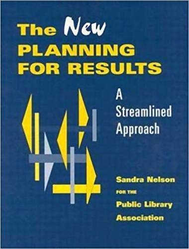 The New Planning for Results: A Streamlined Approach (PLA Results),Used