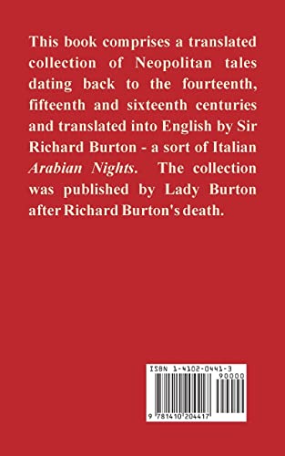Il Pentamerone: The Tale of Tales,Used