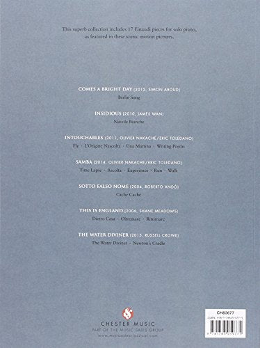 Ludovico Einaudi  Film Music  17 Pieces for Solo Piano  Sheet Music Collection from Iconic Movie Soundtracks  Easy to Intermedi,Used