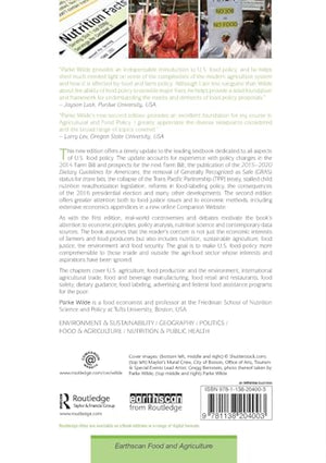 Food Policy In The United States (Earthscan Food And Agriculture)