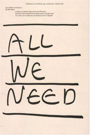 All We Need,Used