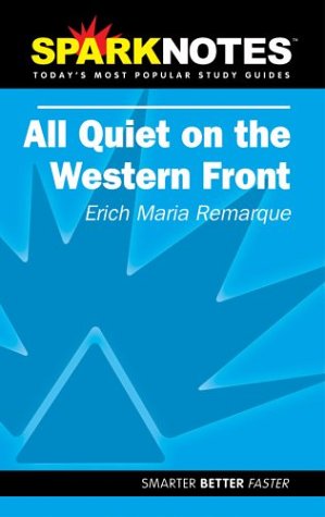 All Quiet on the Western Front (SparkNotes Literature Guide) (SparkNotes Literature Guide Series),Used
