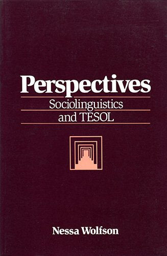 Perspectives: Sociolinguistics and TESOL,Used