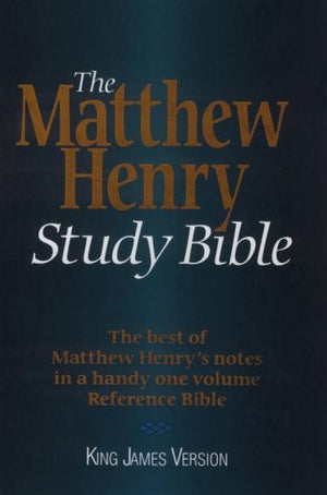 The Matthew Henry Study Bible: King James Version,Used