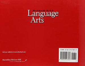 McGrawHill Language Arts, Grade 2, Handwriting Cursive Workbook/Blackline Masters (OLDER ELEMENTARY LANGUAGE ARTS),Used