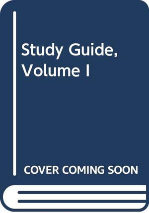 Study Guide for America Past & Present Vol 1,Used