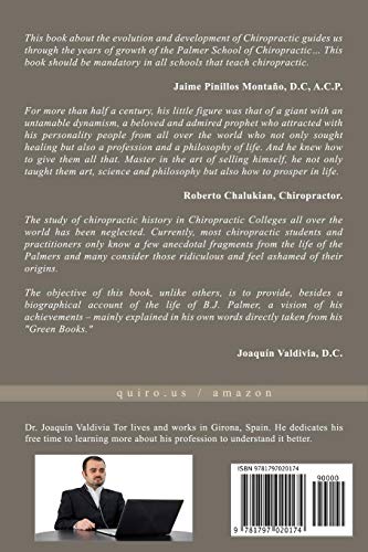 The Unknown Story of B.J. Palmer and Chiropractic,Used