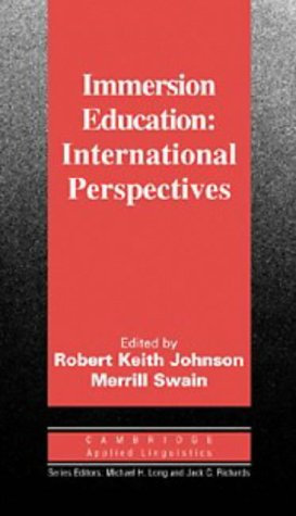 Immersion Education (Cambridge Applied Linguistics),Used