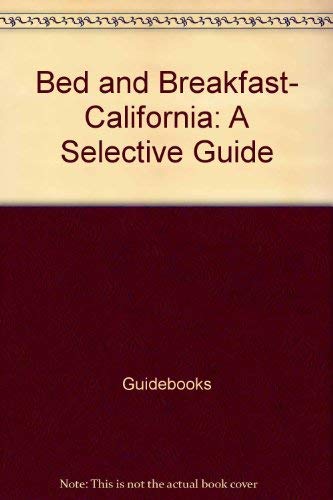 Bed & Breakfast Calif Rev,Used