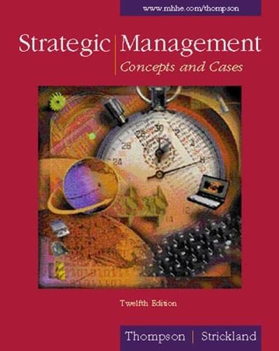 Strategic Management: Concepts And Cases (Strategic Management : Concepts And Cases, 12Th Ed),New