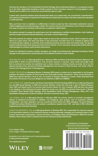 Systematic Investing in Credit (Frank J. Fabozzi Series),Used