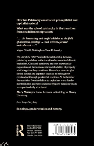 The Law of the Father? Patriarchy in the Transition from Feudalism to Capitalism,Used
