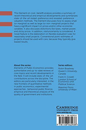 CostBenefit Analysis (Elements in Public Economics),Used