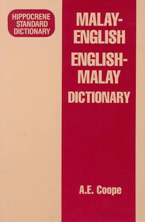 MalayEnglish EnglishMalay Dictionary (Hippocrene Standard Dictionary)
