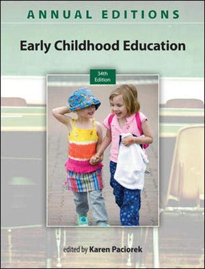 Annual Editions: Early Childhood Education 13/14,New