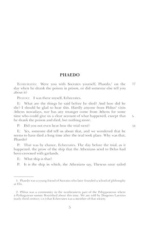 Phaedo (Hackett Classics),Used